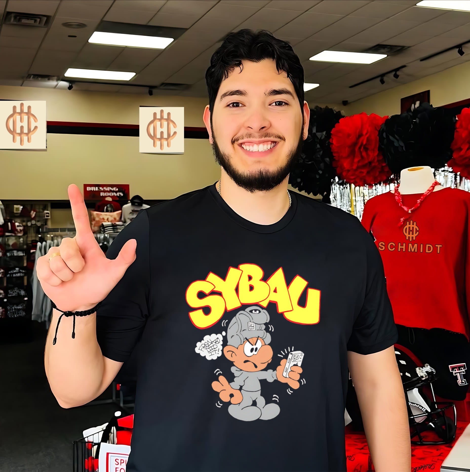 Sybau Freako Did It Cartoon Character streetwear shirt
