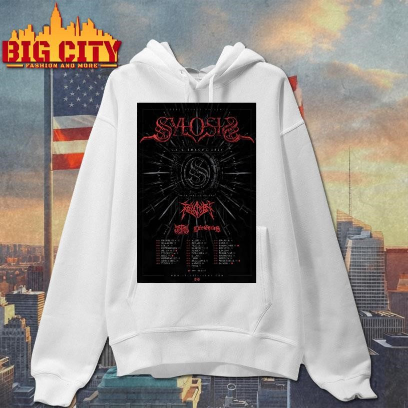 Sylosis UK Europe Tour 2026 Poster Shirt
