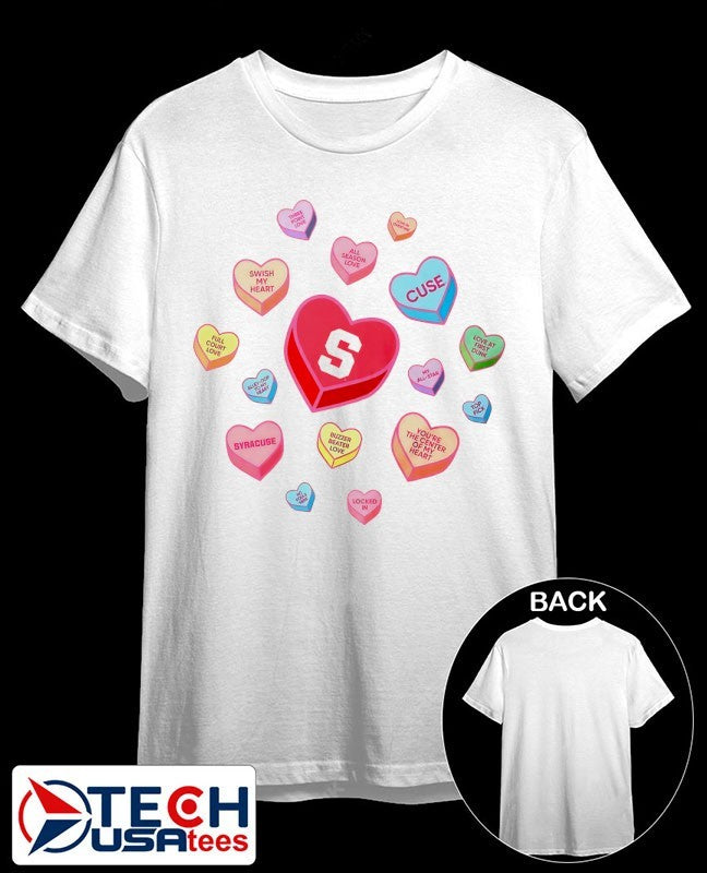 Syracuse Orange Sweet Talk Valentine’s Day shirt