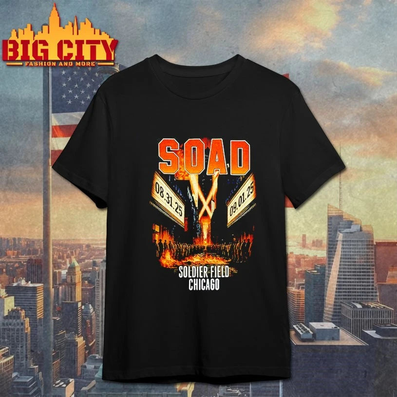 System Of A Down Aug 31 and Sep 01 2025 Chicago, IL Shirt