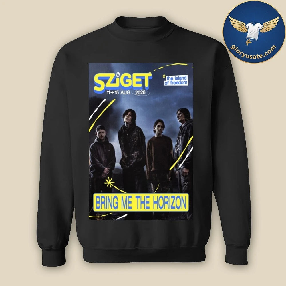 Sziget Aug 11-15 2026 Obuda Island Budapest Hungary Poster Shirt