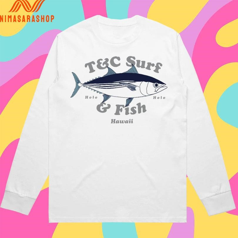 T&amp;C Surf And Fish Holo Holo Hawaii Tuna Shirts
