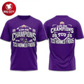 TCU Football Alamo Bowl Champions 2025 Two Sided Shirt