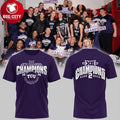 TCU Horned Frogs Basketball Big12 Champions 2026 Two Sided Shirt