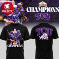 TCU Horned Frogs Valero Alamo Bowl Champions Two Sided Shirt