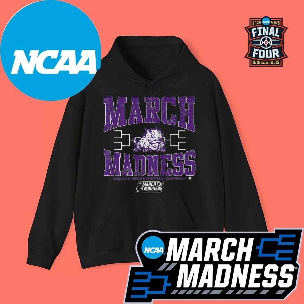 TCU Horned Frogs WBB 2026 NCAA Women’s Basketball Championship March Madness Logo Shirt
