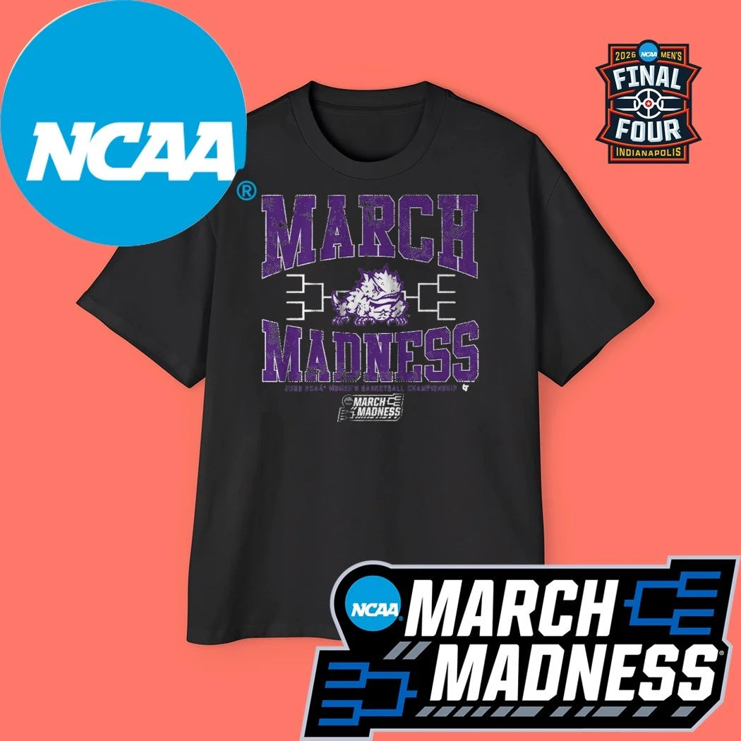 TCU Horned Frogs WBB 2026 NCAA Women’s Basketball Championship March Madness Logo Shirt