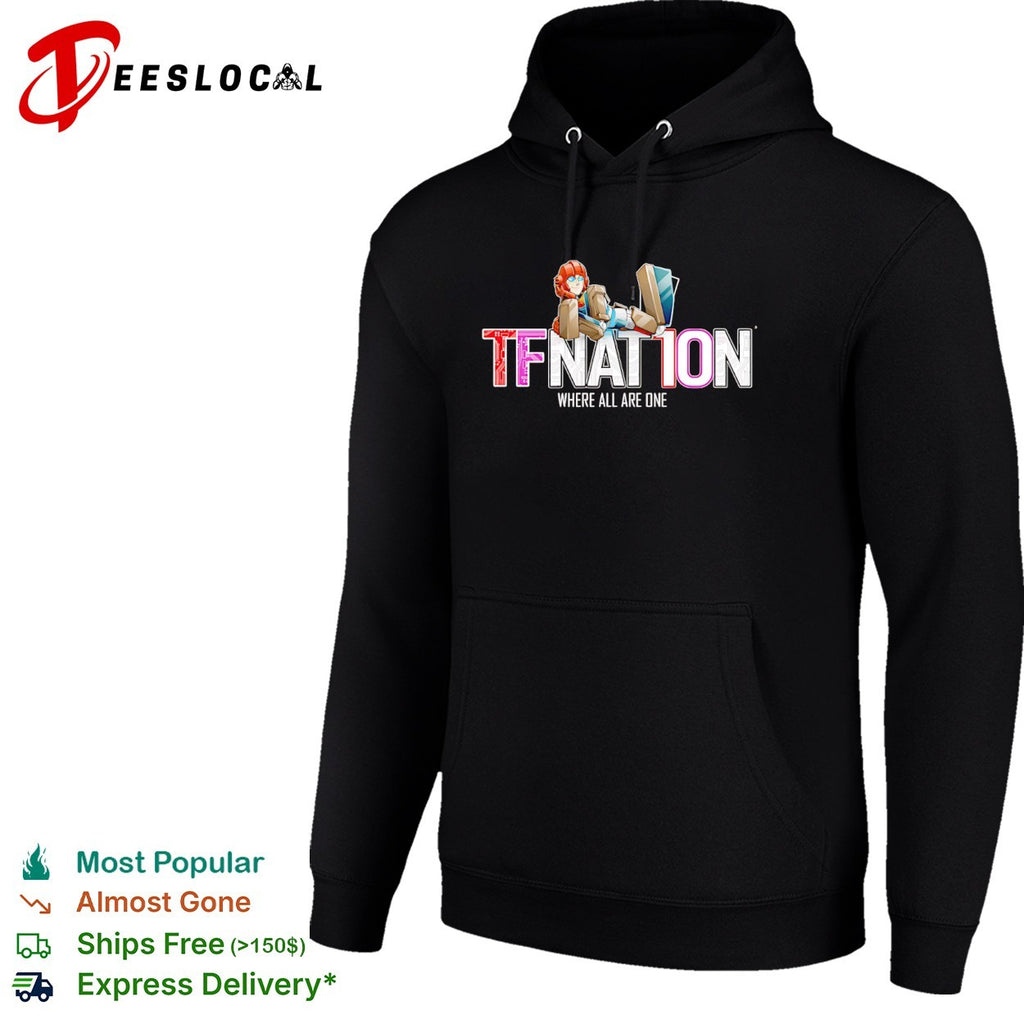 TFNation Transformers robot where all are one shirt
