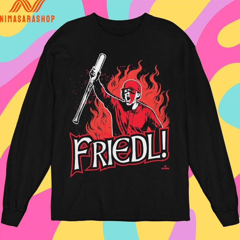 TJ Friedl Battle Cry Baseball Shirts