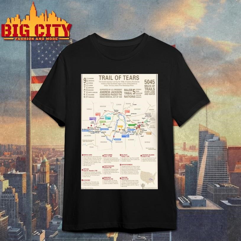 TRAIL OF TEARS 2025 Poster Shirt