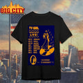 TV Girl November &amp; December 2025 Tour 2025 Poster shirt