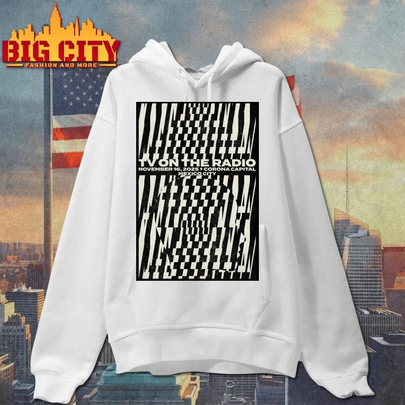 TV On The Radio Nov 16 2025 Mexico Event Poster Shirt
