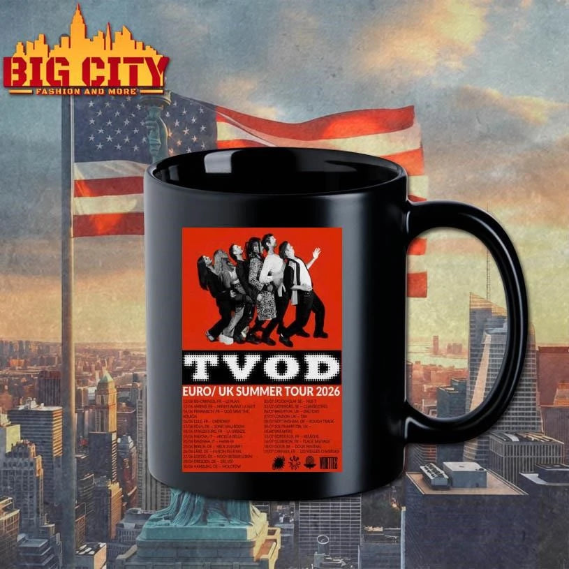 TVOD Summer Tour EU UK 2026 Poster Shirt