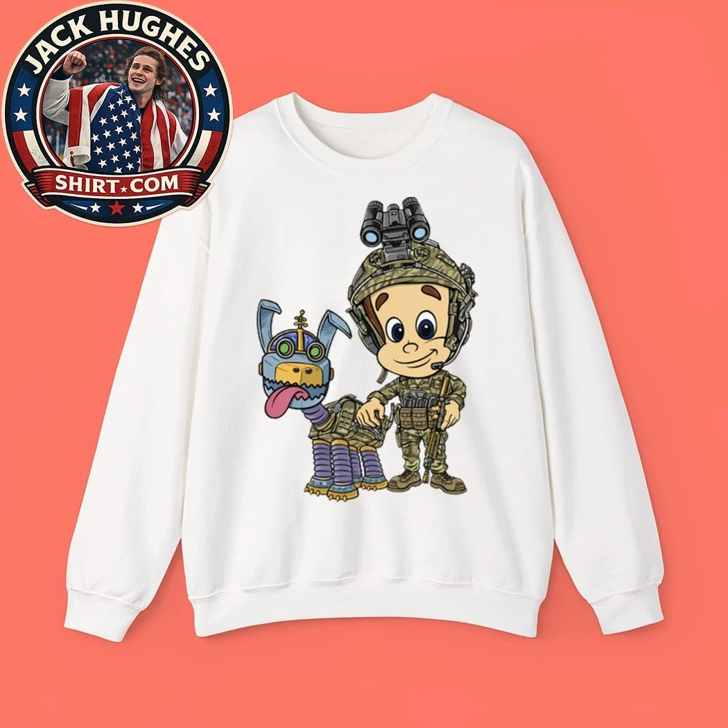 Tactical Jimmy And Goddard Cartoon Shirt