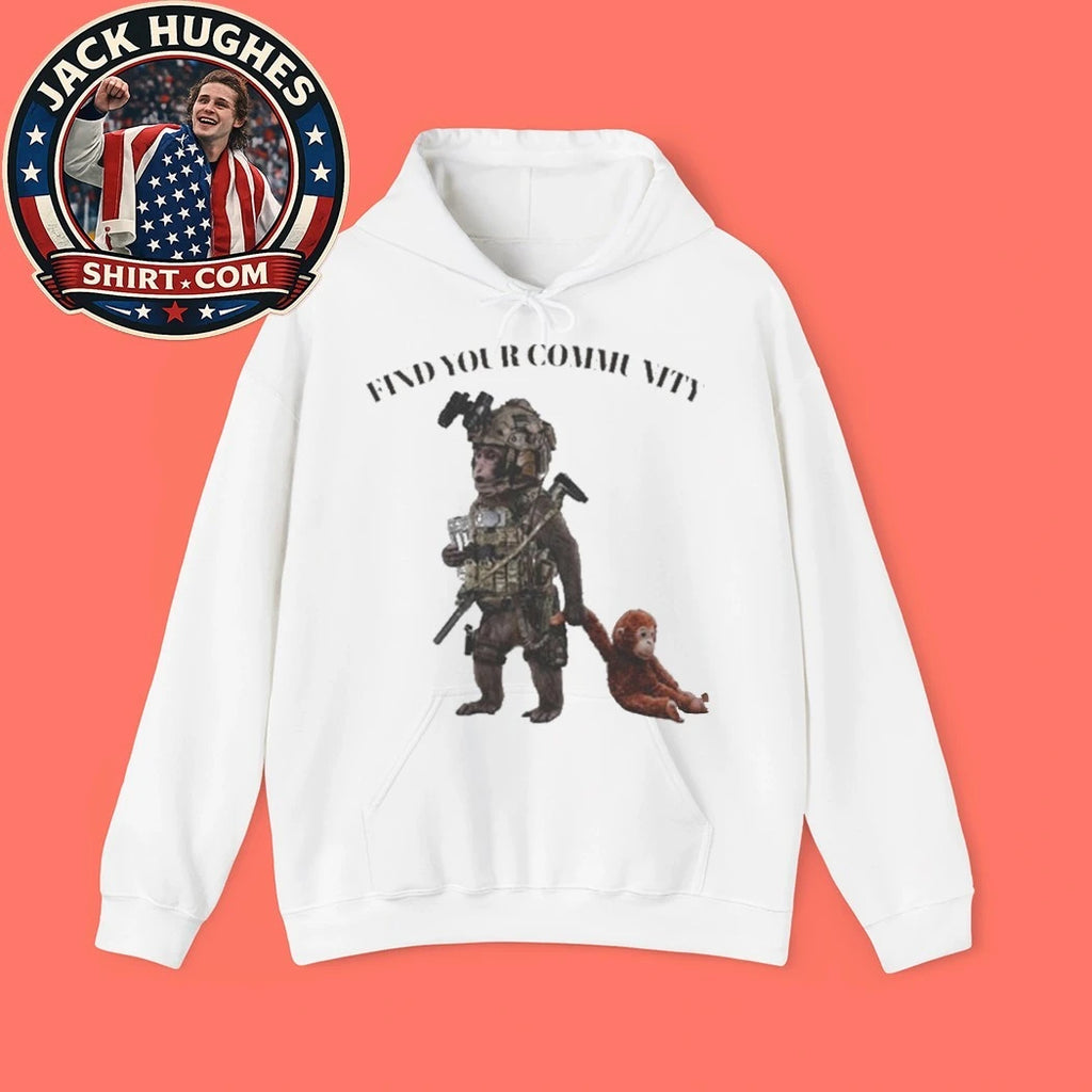 Tactical Punch The Monkey Find Your Community Shirt
