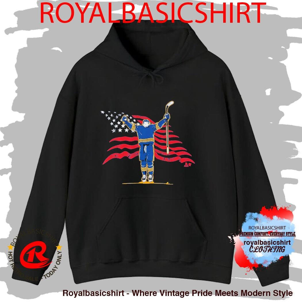 Tage Thompson Stars And Stripes Superstar Pose Shirt