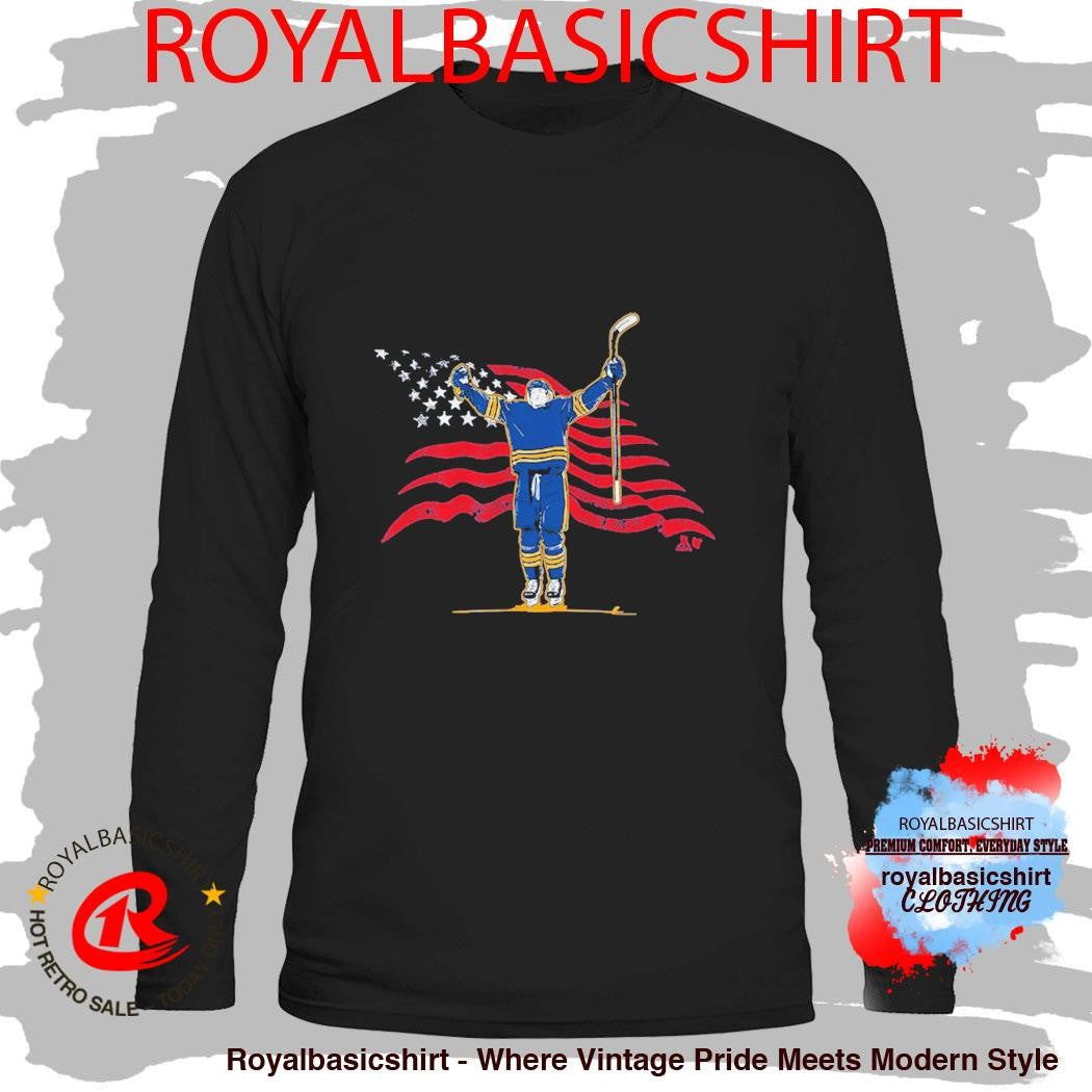 Tage Thompson Stars And Stripes Superstar Pose Shirt