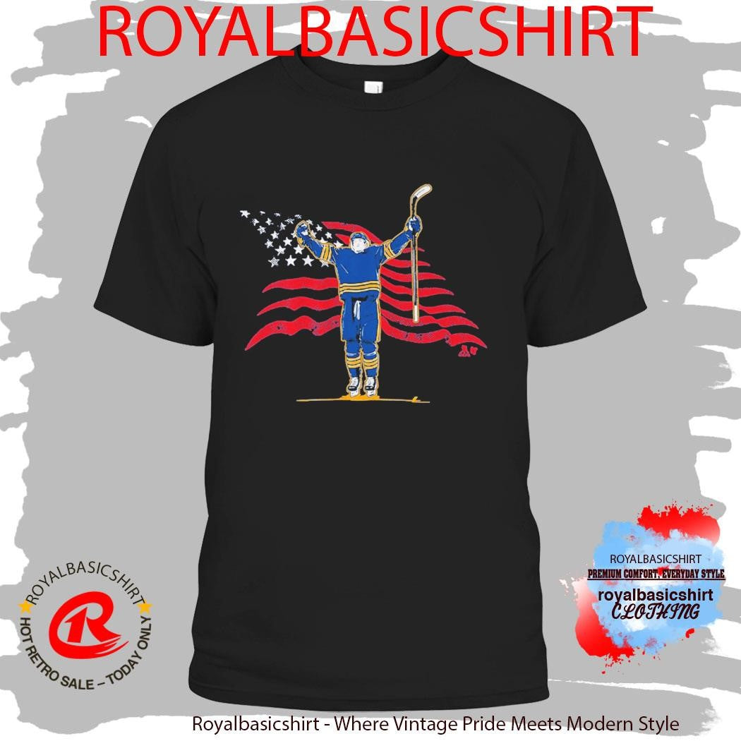 Tage Thompson Stars And Stripes Superstar Pose Shirt