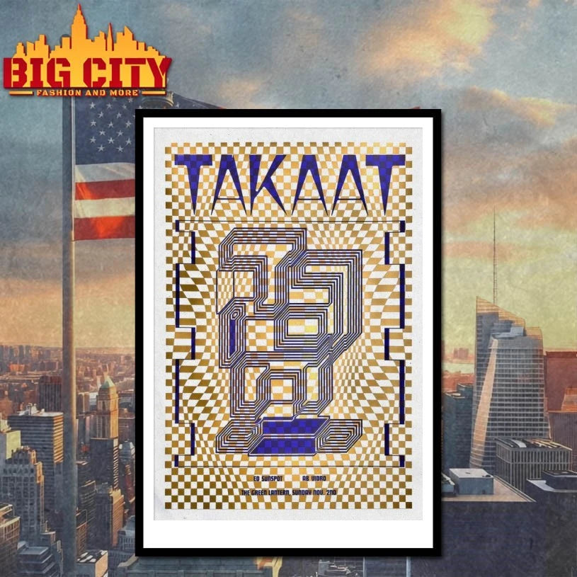 Takaat Nov 2 2025 Lexington KY Poster shirt