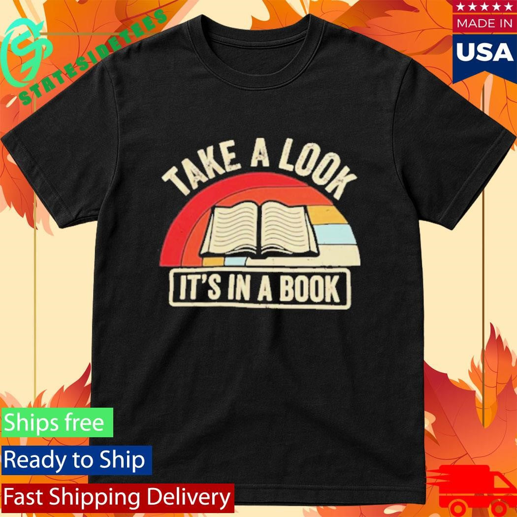 Take A Look It’s In A Book Vintage Shirt