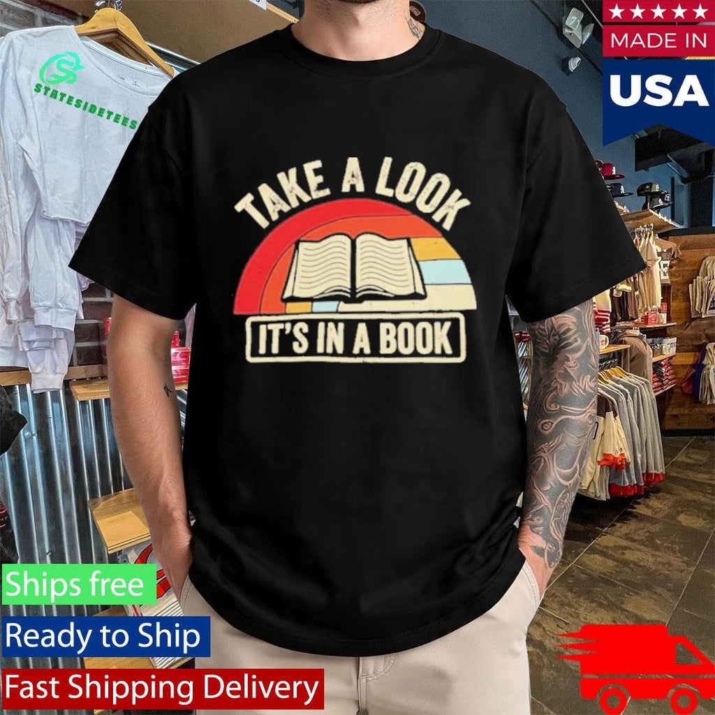 Take A Look It’s In A Book Vintage Shirt