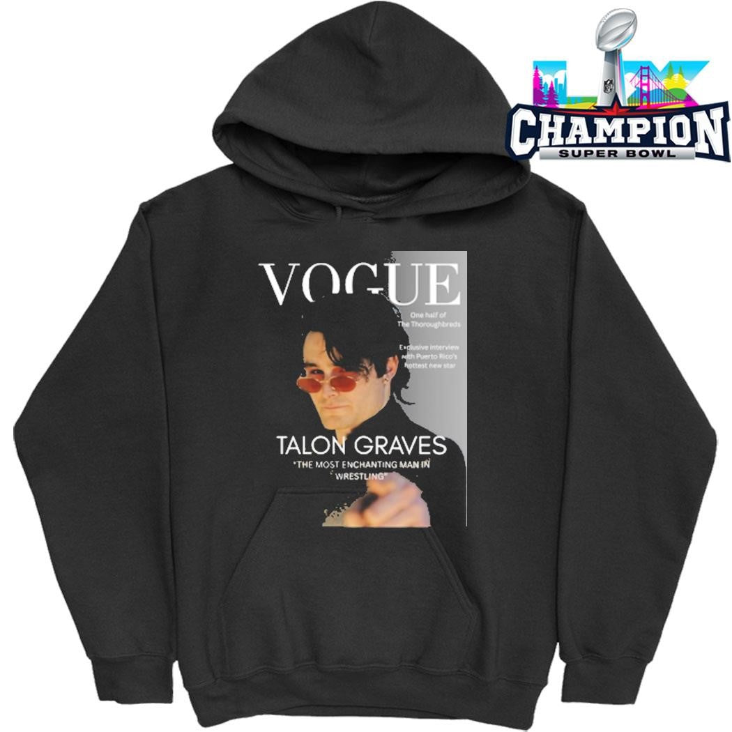 Talon Graves Vogue The Most Enchanting Man In Wrestling Shirt