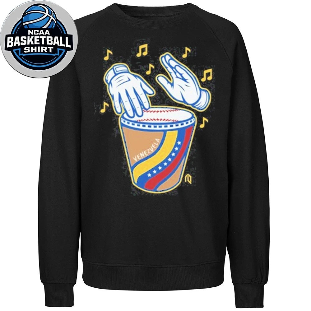 Tambor Béisbol Venezuela Flag Shirt