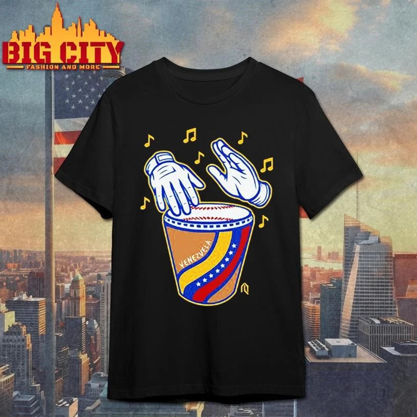 Tambor béisbol t shirt