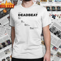 Tame Impala Deadbeat Tracklist Graphic shirt