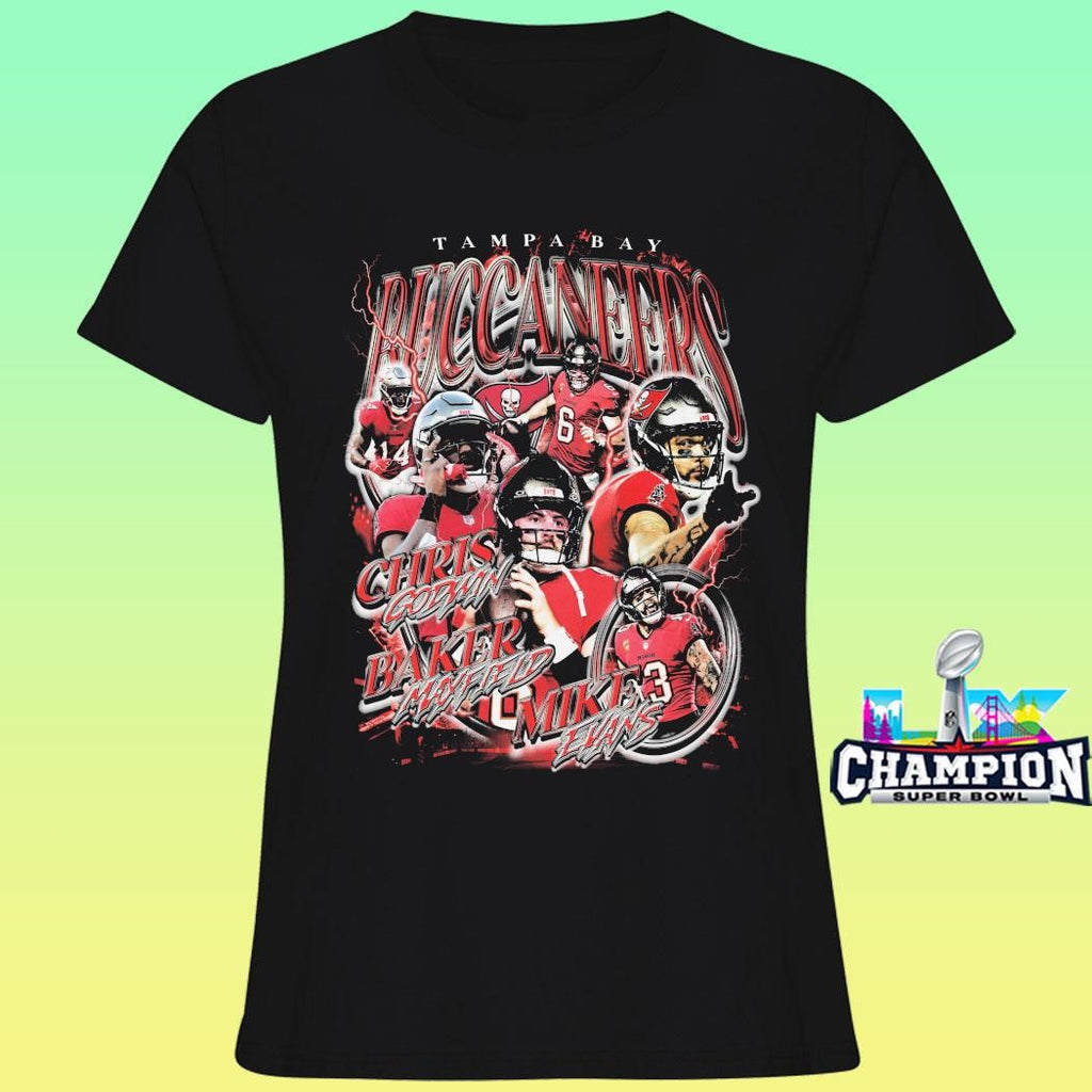 Tampa Bay Buccaneers Chris Godwin Baker Mayfield Mike Evans Shirt