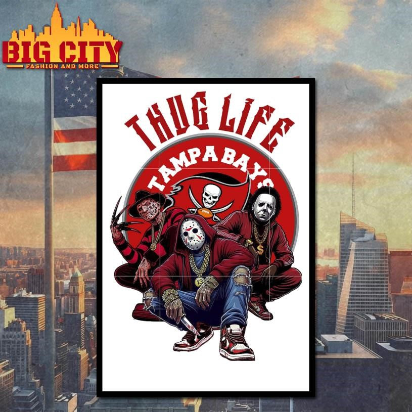 Tampa Bay Buccaneers thug life Shirt