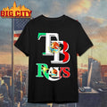 Tampa Bay Rays Baseball X Mexican Flag Shirt