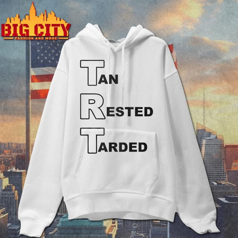Tan Rested Tarded Shirt