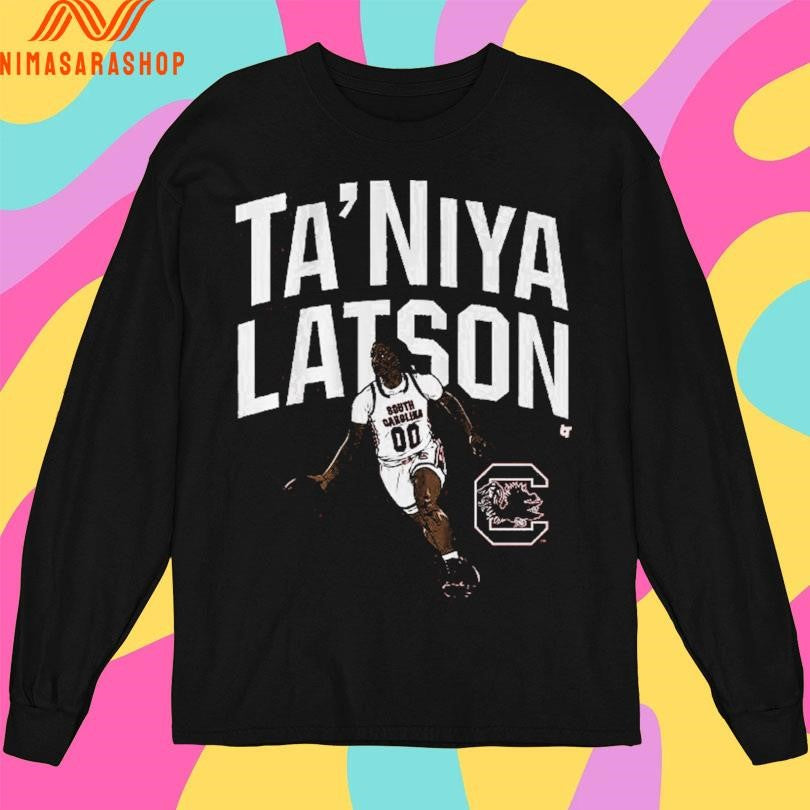 Ta’niya Latson Name Pose South Carolina Gamecocks Men’s Basketball Shirts