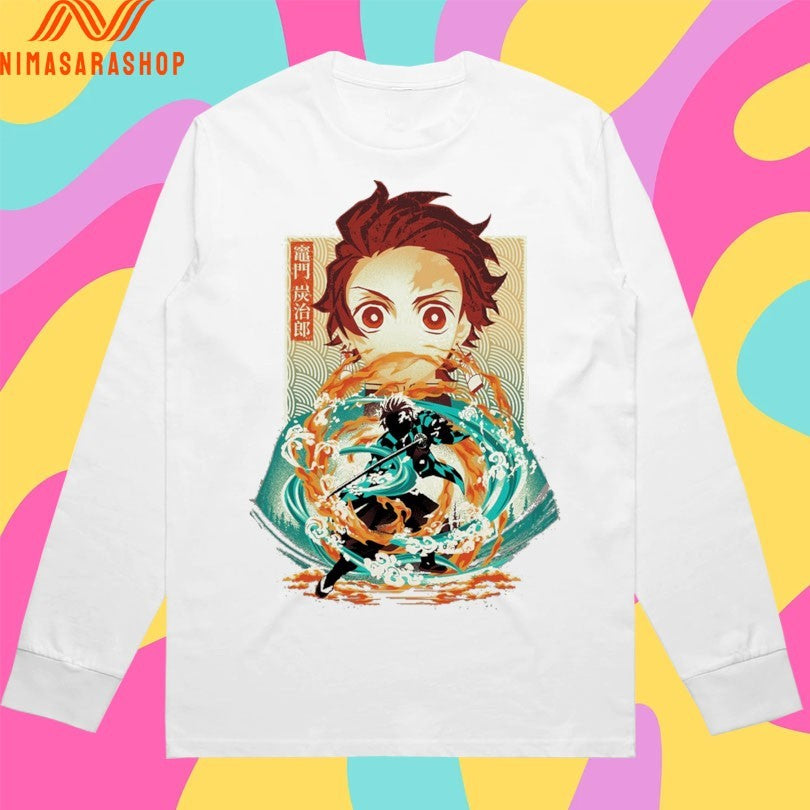 Tanjiro Kamado The Boy Who Carries Two Flames Shirts