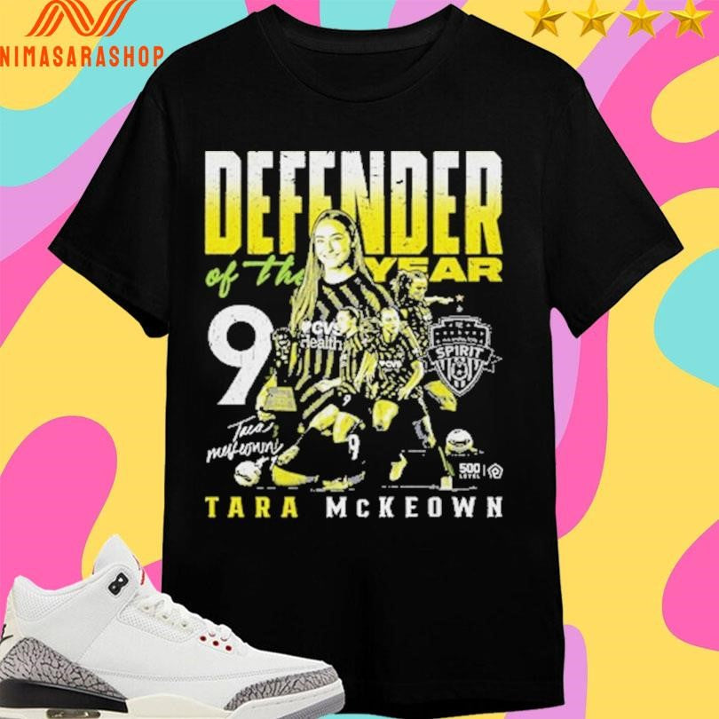 Tara Mckeown Washington Spirit 2026 Defender Of The Year Signature Shirts