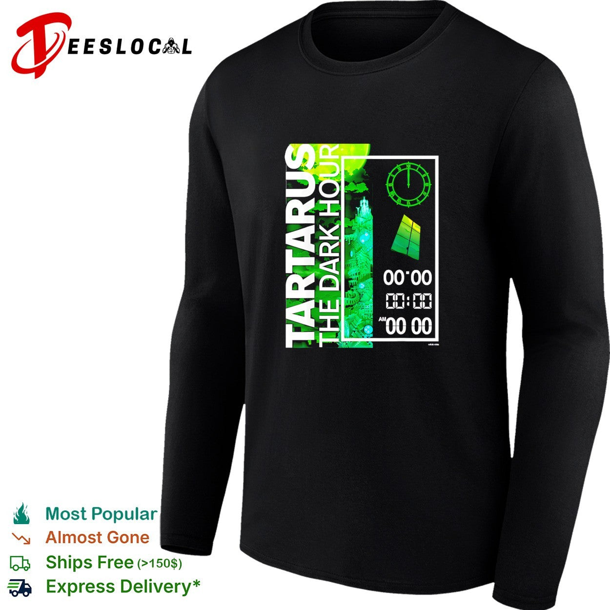 Tartarus the dark hour clock tower shirt