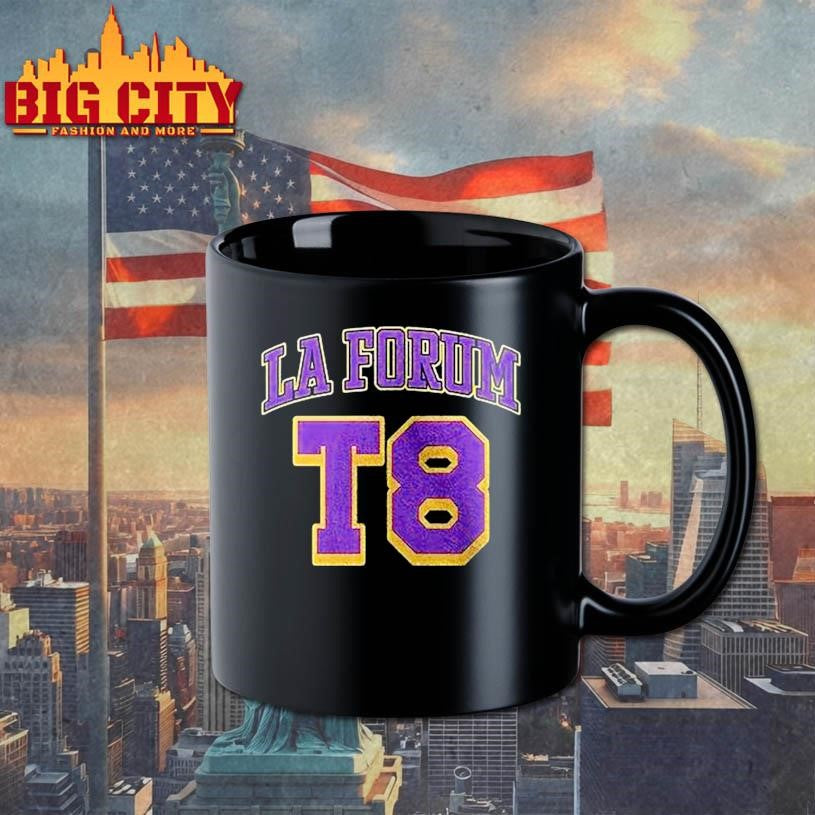 Tate Mcrae Los Angeles Lakers Forum Midnight 120 On The Pch Just You And Me Shirt