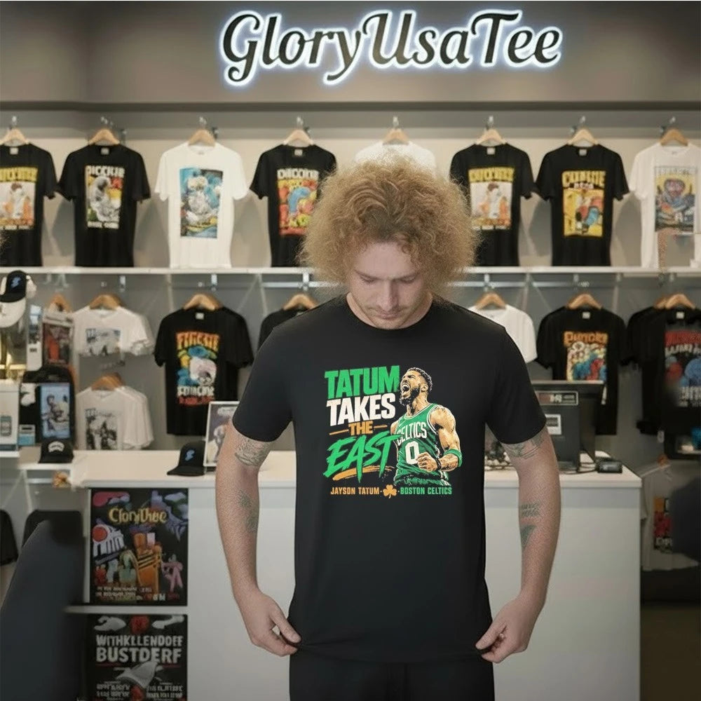 Tatum Takes the East Boston Celtics Vintage Playoff Shirt