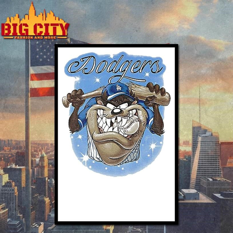 Taz Los Angeles Dodgers Baseball Players World Series 2025 Shirt