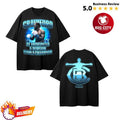 Tbudcrawford 3X Undisputed 5-Division Champion Two Sided Shirt