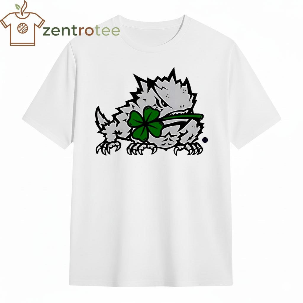 Tcu Superfrog Mascot Ireland Patrick Day shirt