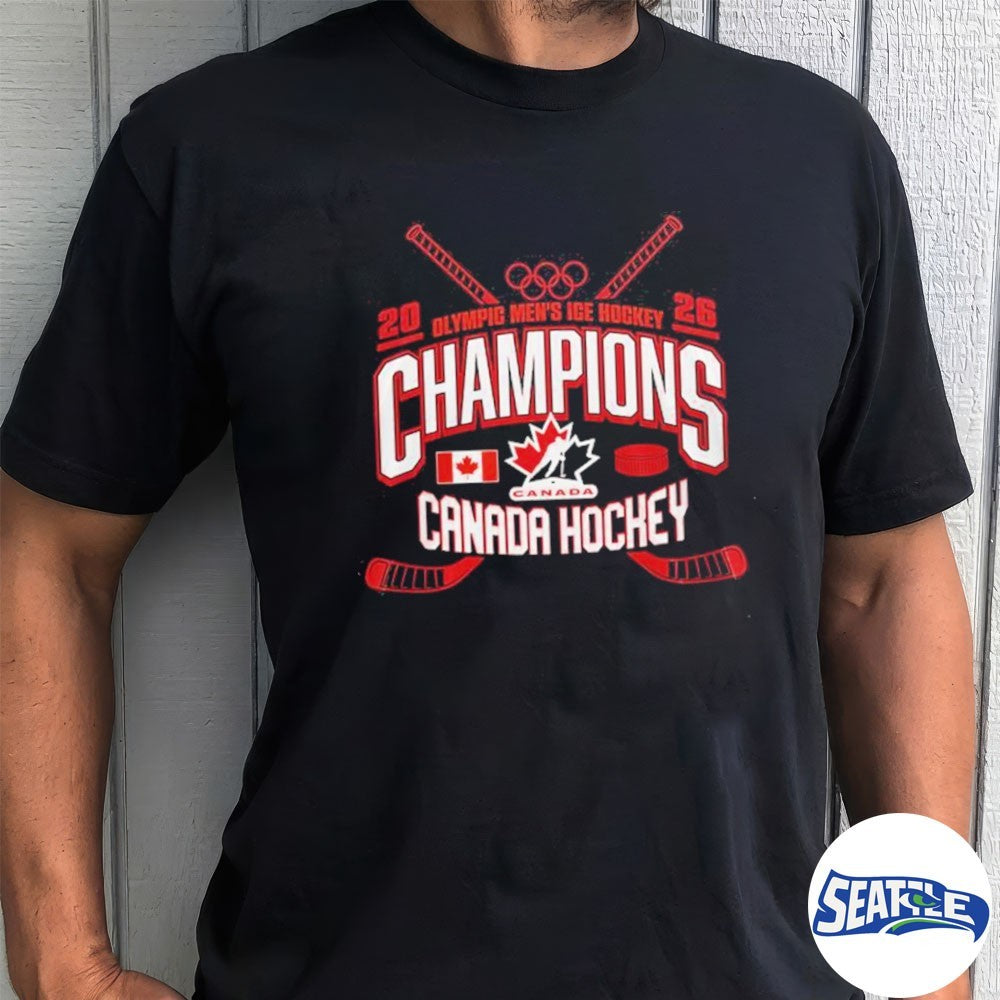 Team Canada Olympic Men’s Ice Hockey 2026 Champions shirt