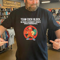Team Cock Block No Dudes In Women’s Sports Shirt