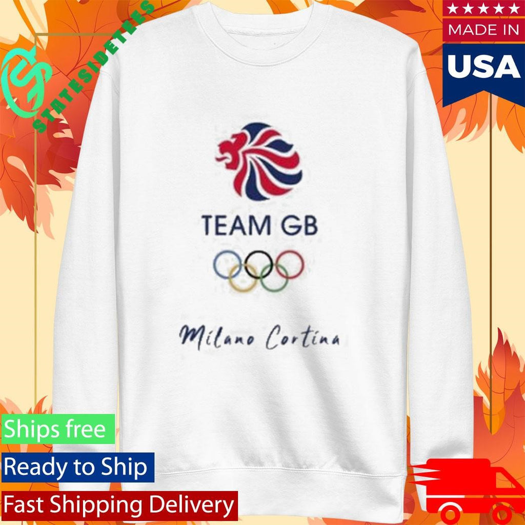 Team Gb Logo Milano Cortina T-Shirt
