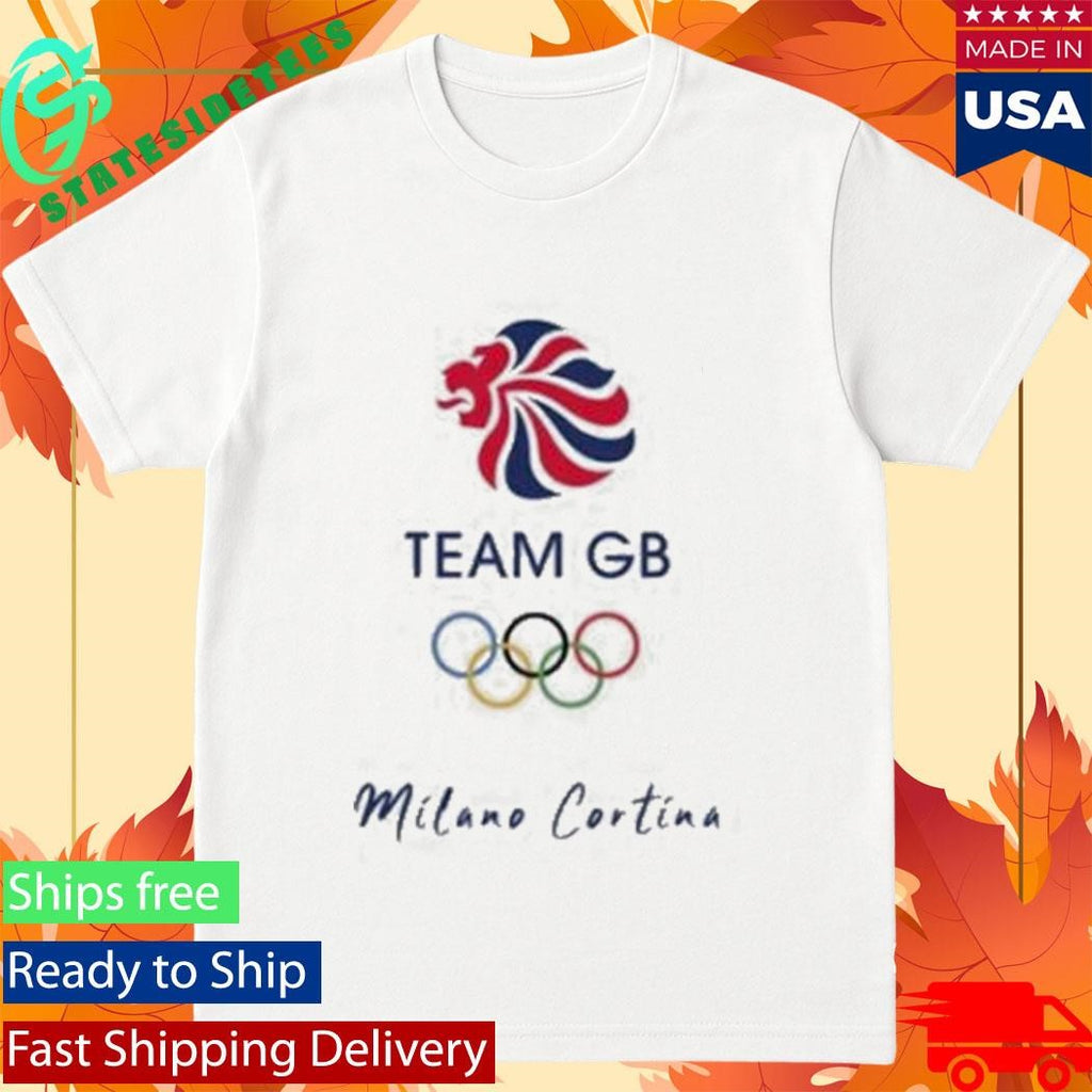 Team Gb Logo Milano Cortina T-Shirt