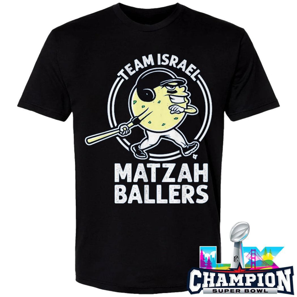 Team Israel Garrett Stubbs Matzah Ballers Shirt