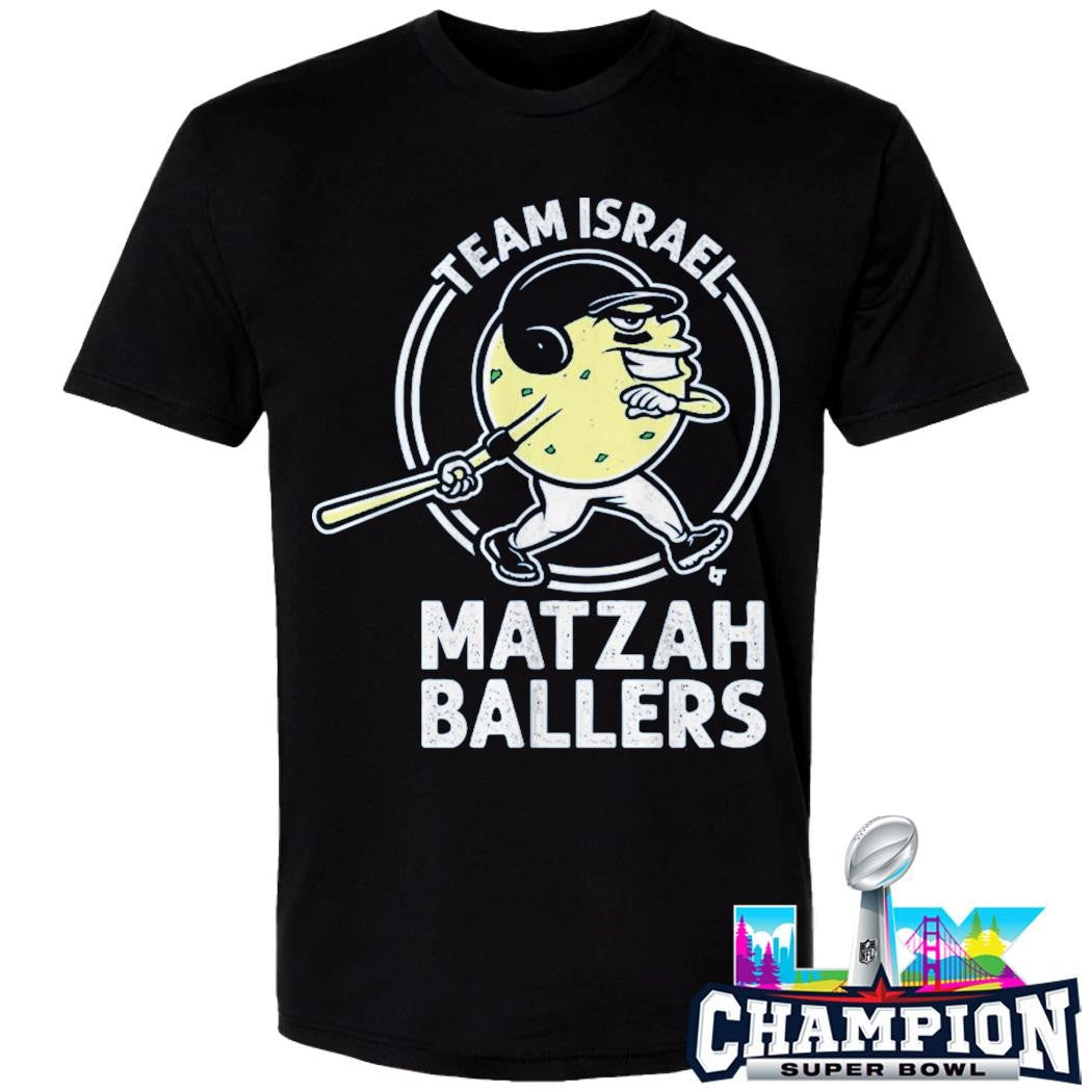 Team Israel Garrett Stubbs Matzah Ballers Shirt