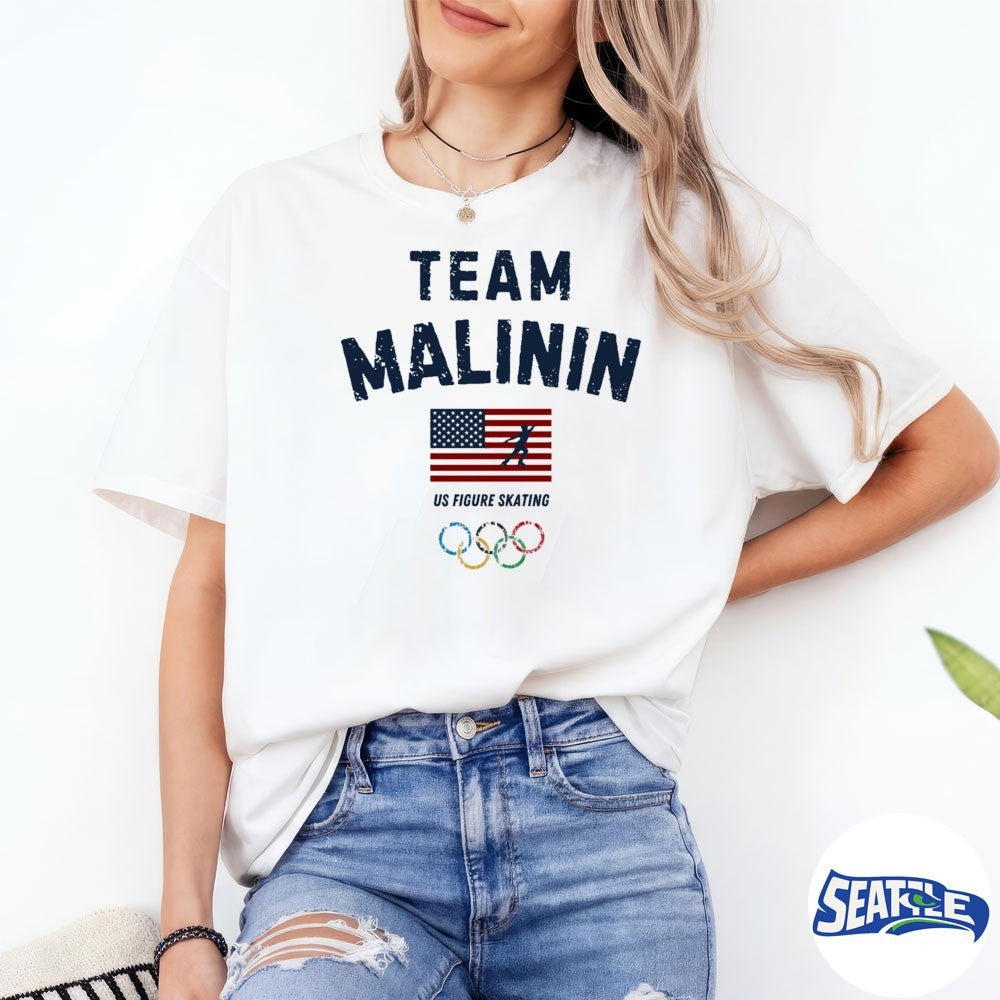 Team Lia Malinin US Figure Skating – Milano Cortina 2026 Olympics Team USA shirt