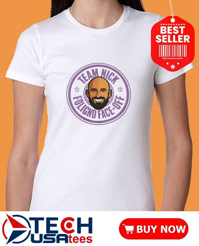 Team Nick Foligno faceoff shirt